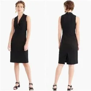 J. Crew Dresses J Crew 365 Black Tuxedo Sheath Dress Nwot Poshmark